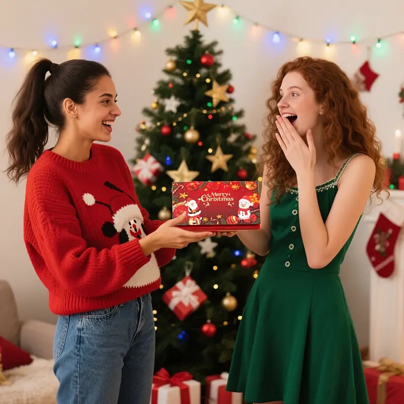 🏆Flash Sale⚡ 50K+ SOLD! Almost Gone-🎅💸Christmas Cash Gift Envelope– A creative way to give cash this Christmas!