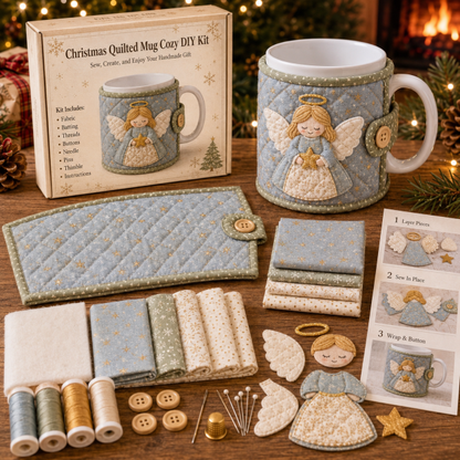 🎄 Christmas Mug Cozy Sewing Kit